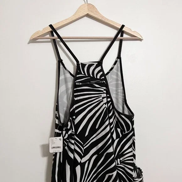 NWT Free People Movement Printed Hot Shot Romper in Zebra - Picture 11 of 11